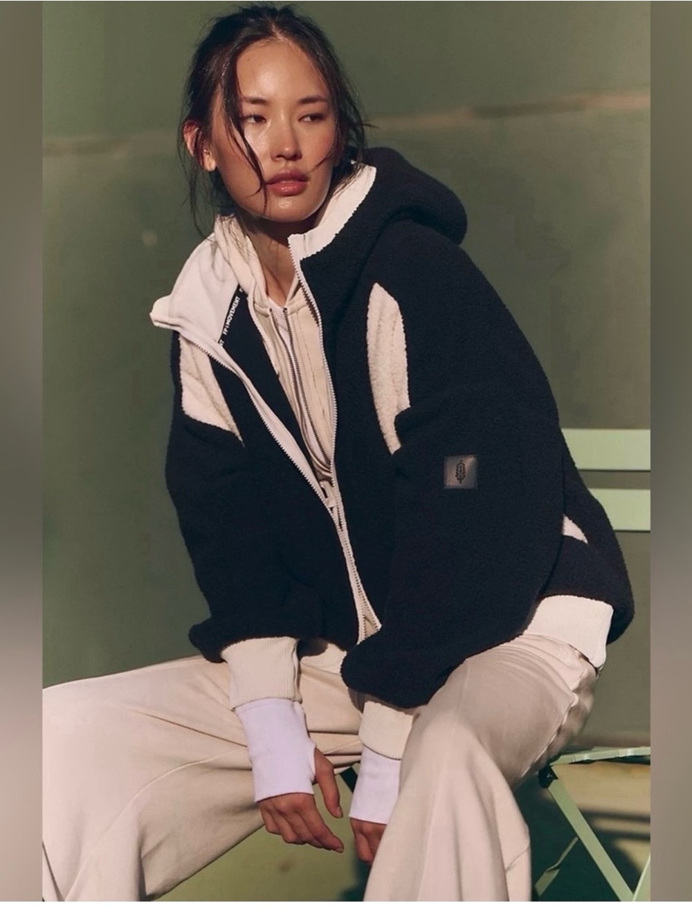 FP Movement by Free People Hit The Slopes Sherpa Jacket
